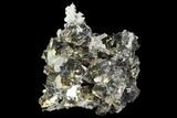 Pyrite, Sphalerite and Quartz Association - Peru #124409-1